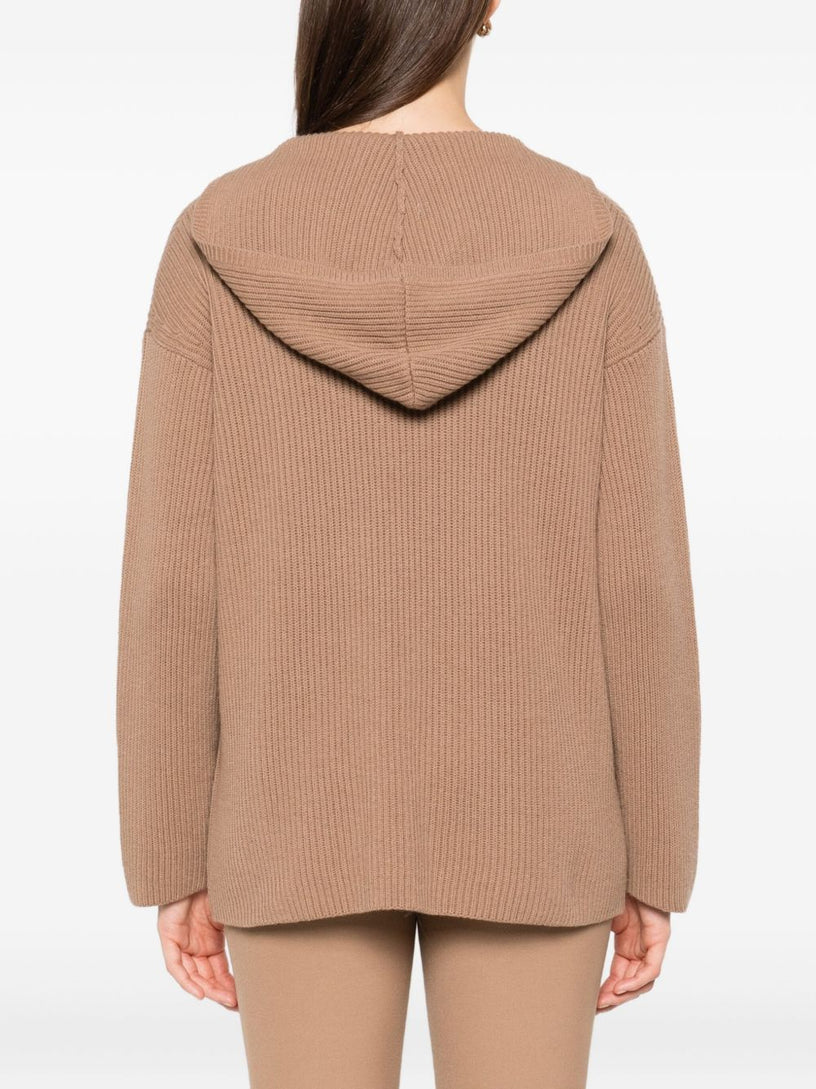 Ribbed wool sweatshirt