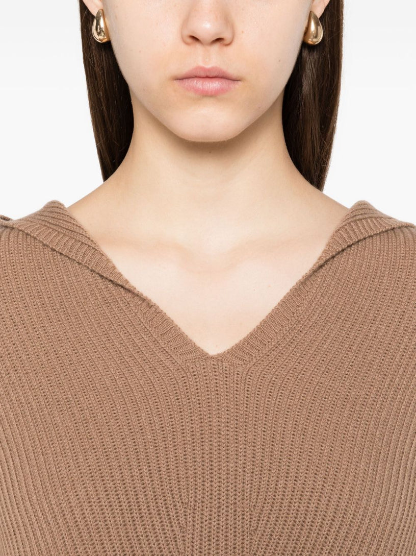 Ribbed wool sweatshirt