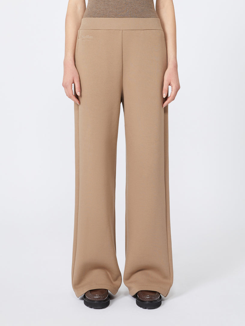 Cotton jersey trousers