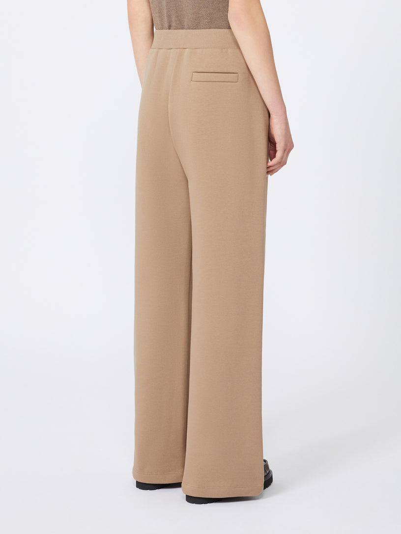 Cotton jersey trousers