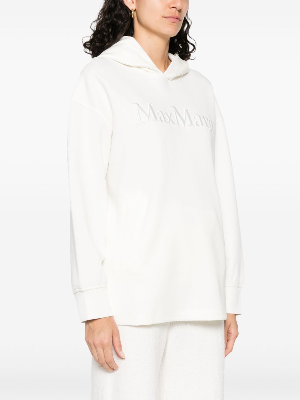 Visiera oversized sweatshirt in cotton jersey