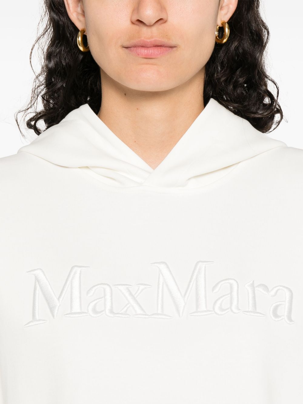 Visiera oversized sweatshirt in cotton jersey
