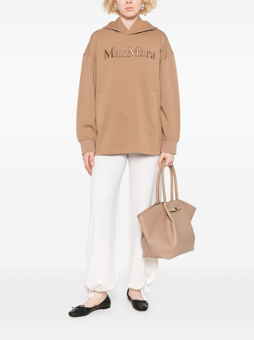 Visiera oversized sweatshirt in cotton jersey