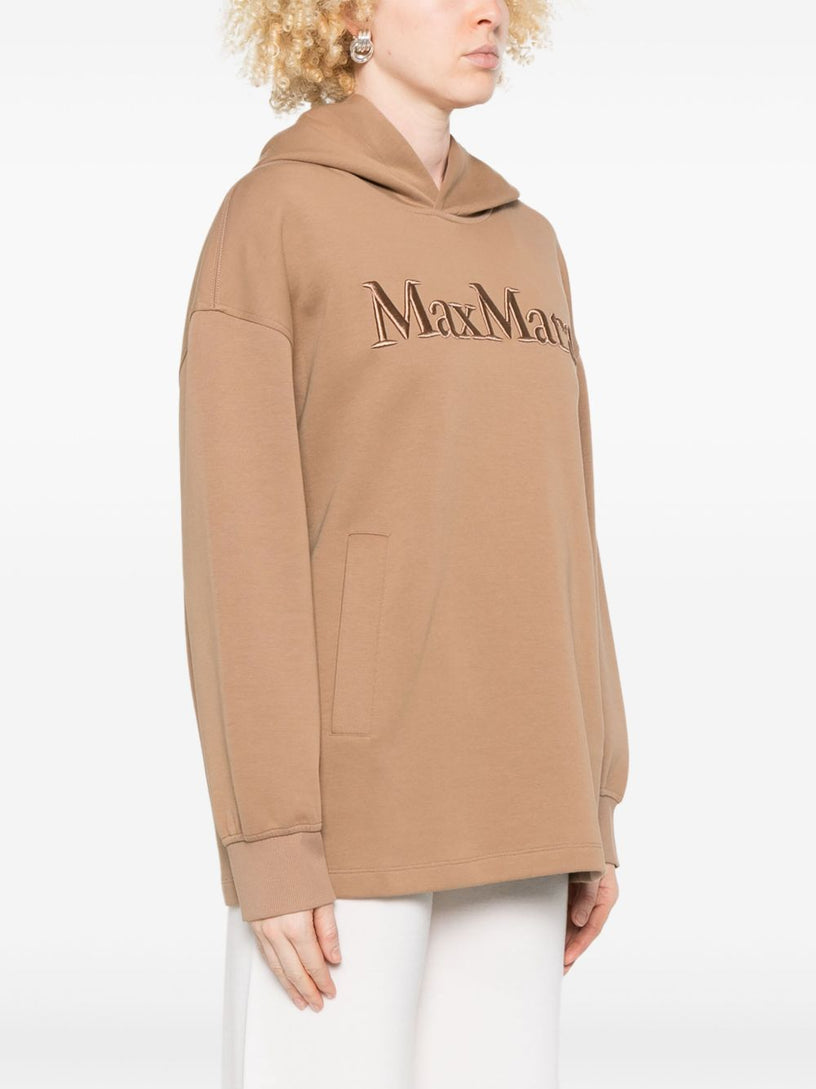 Visiera oversized sweatshirt in cotton jersey