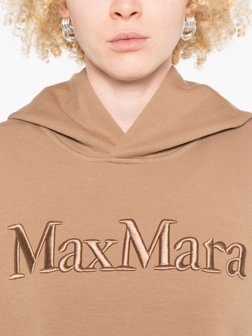 Visiera oversized sweatshirt in cotton jersey