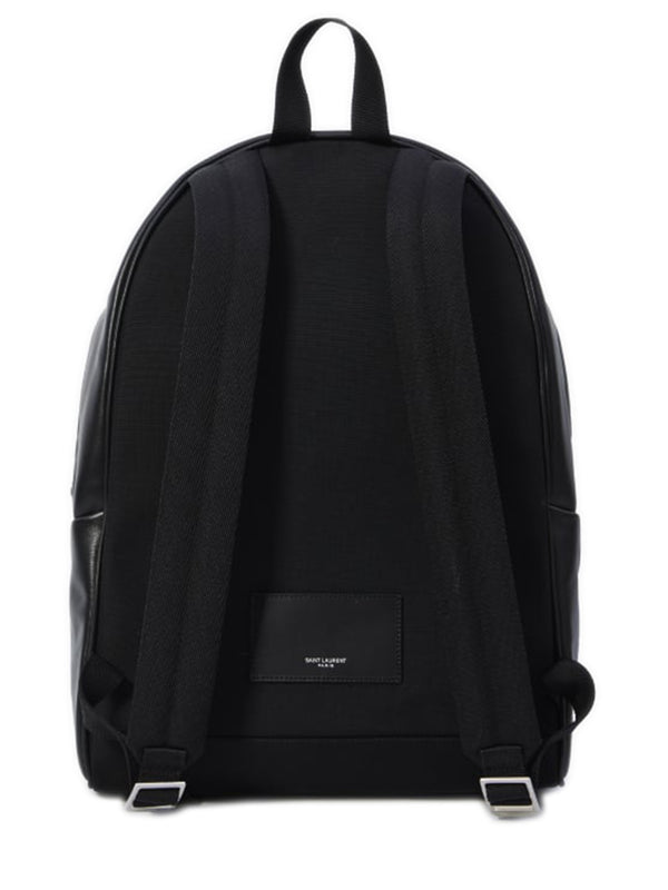 City backpack in leather