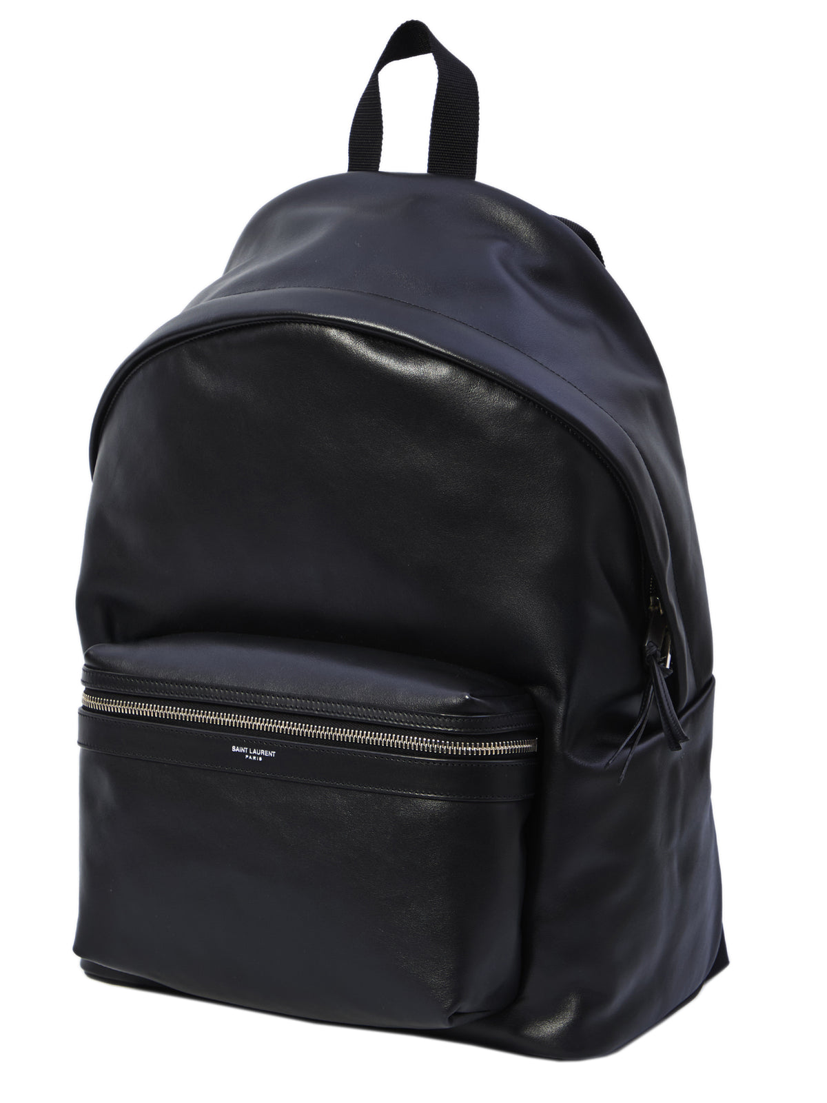 City backpack in leather