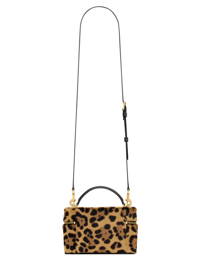 Gaby Vanity Bag in Pony Skin