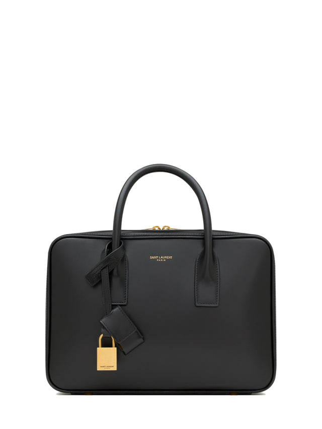 Small Saint Laurent Sac De Jour in Box Trunk Bag