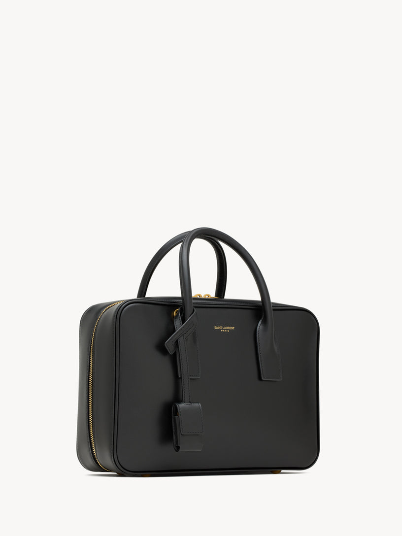 Small Saint Laurent Sac De Jour in Box Trunk Bag