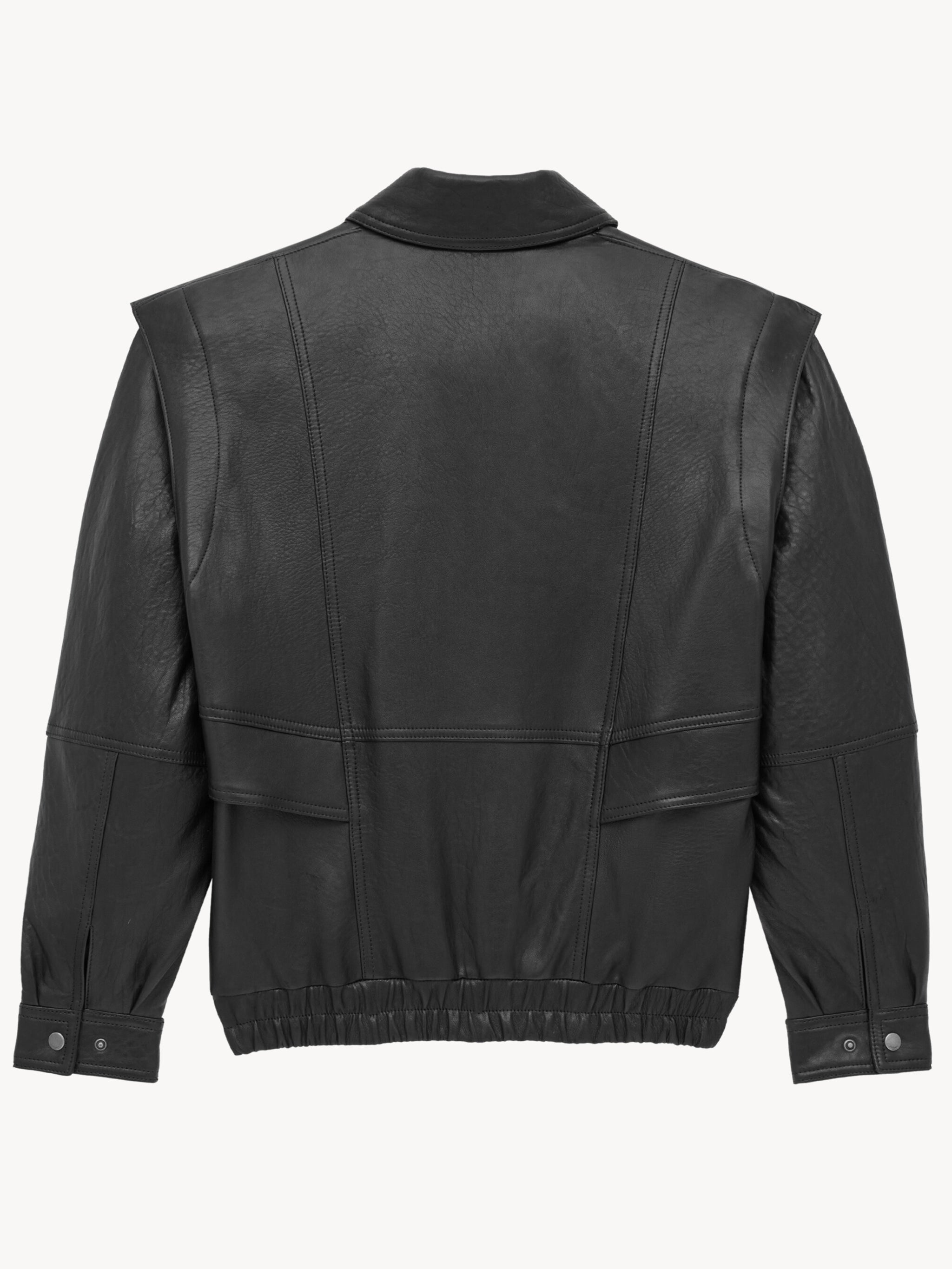 Balloon lambskin bomber jacket Saint Laurent Nero | Grifo210 Balloon lambskin bomber jacket Saint Laurent Nero | Grifo210