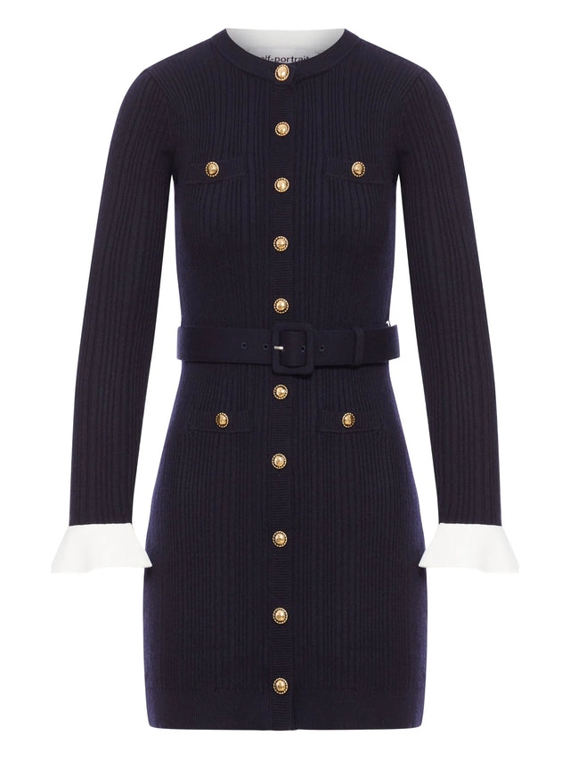 Viscose Knit Mini Dress