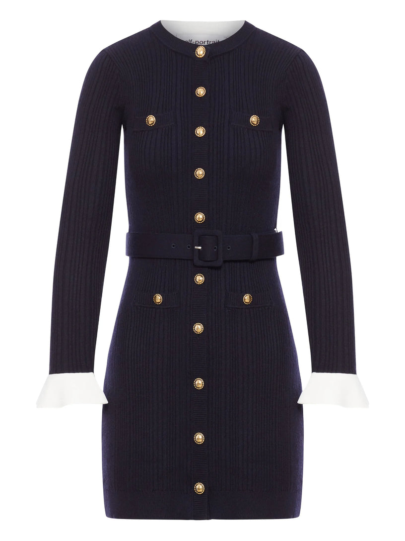 Viscose Knit Mini Dress