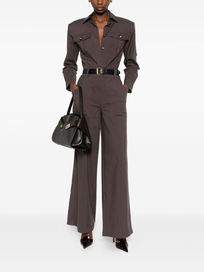 Twill jumpsuit