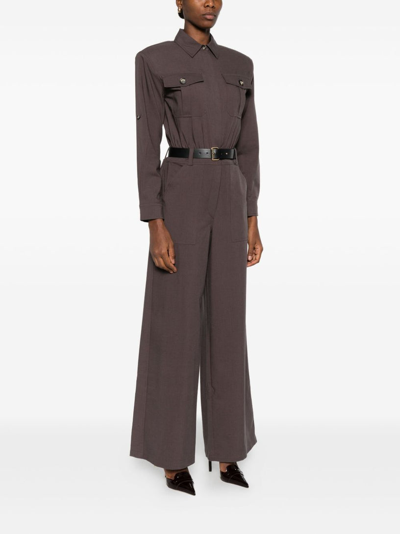 Twill jumpsuit