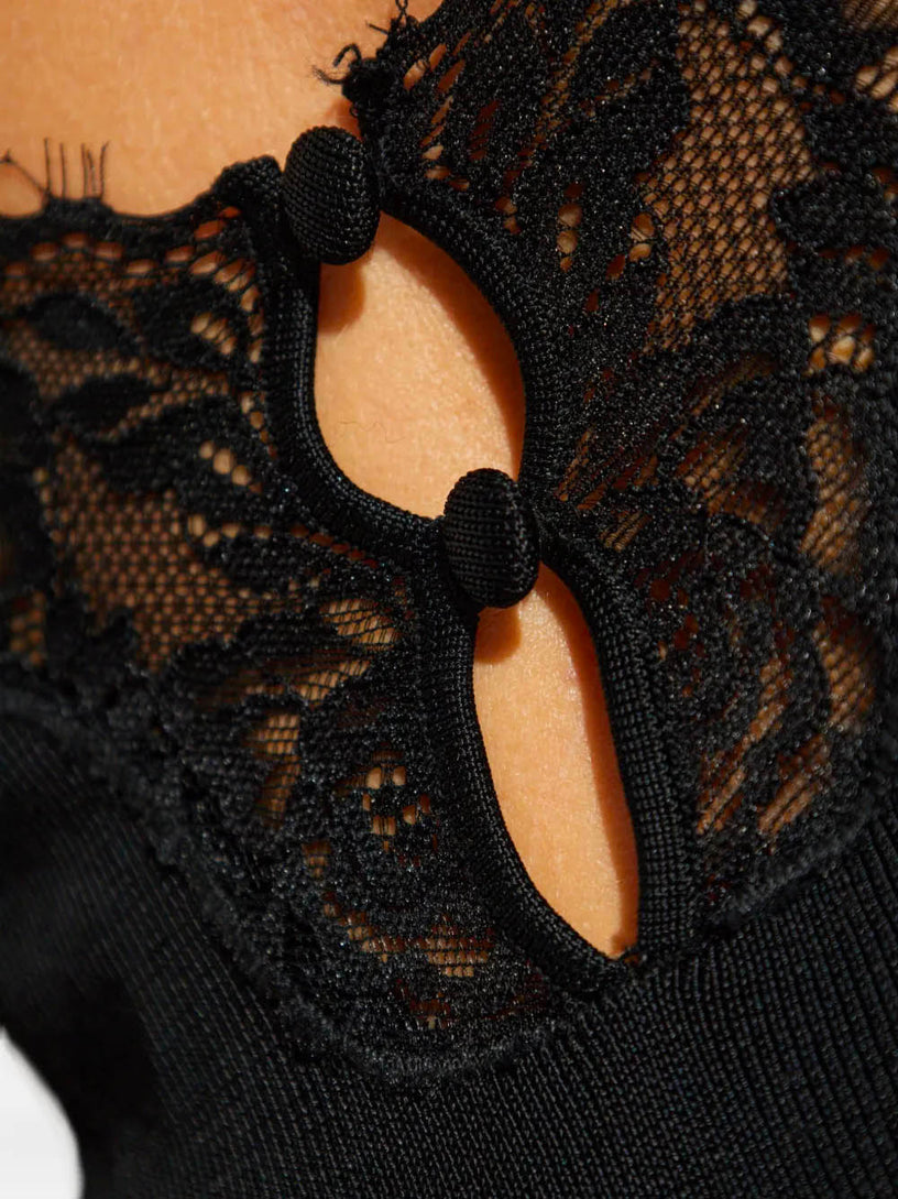 Viscose knit maxi dress