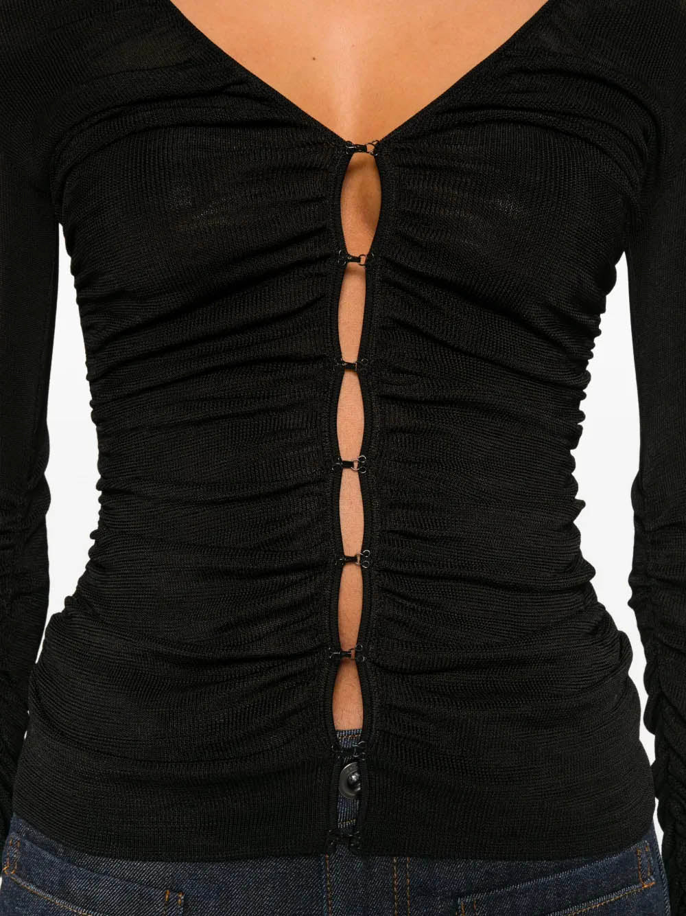 Viscose knitted top