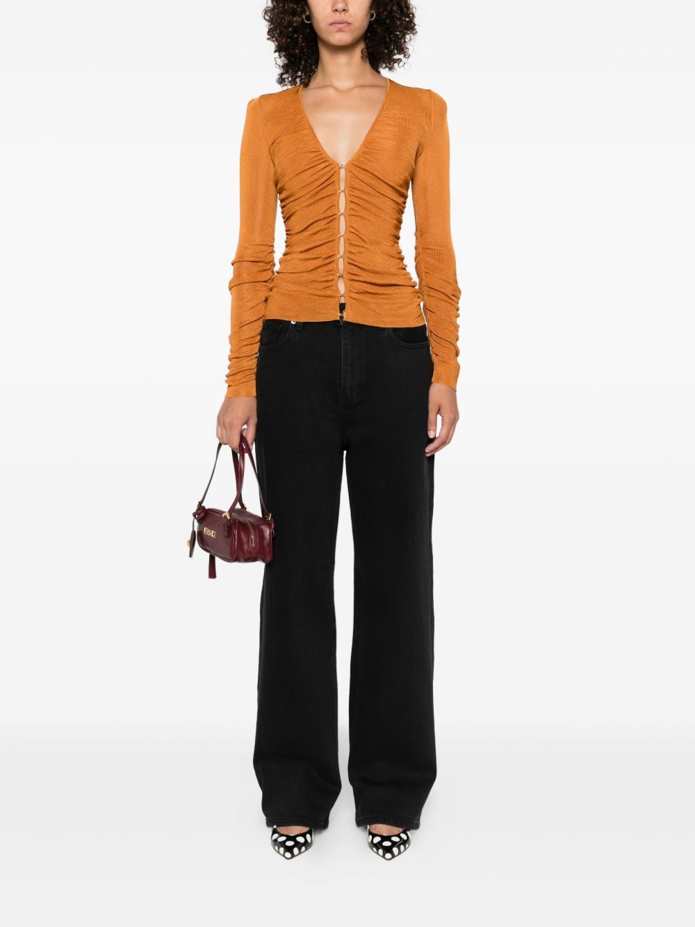 Viscose knitted top