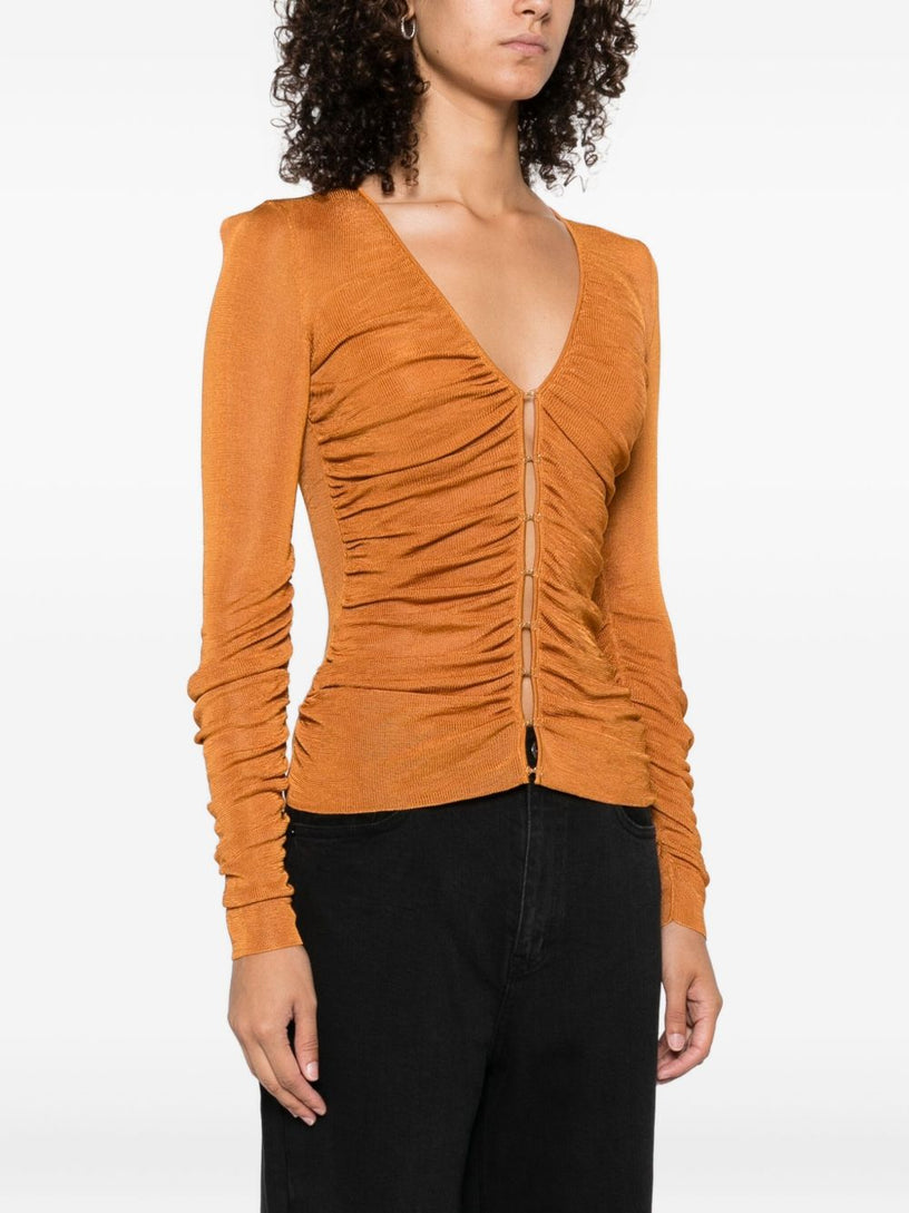 Viscose knitted top