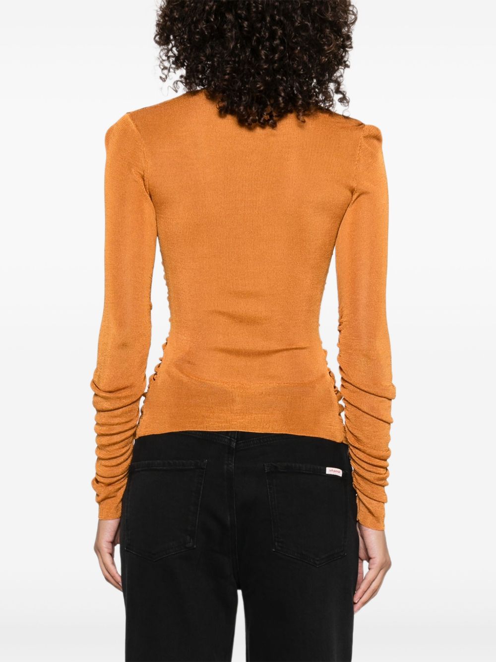 Viscose knitted top