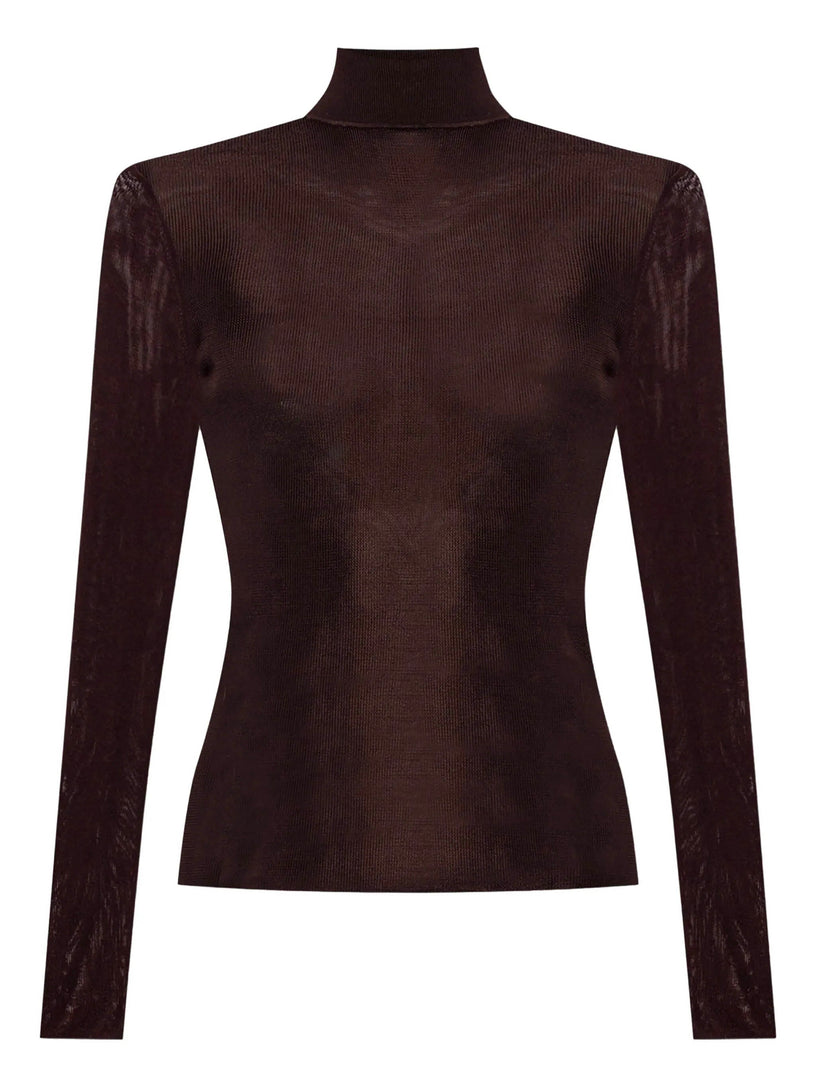 Viscose knitted top