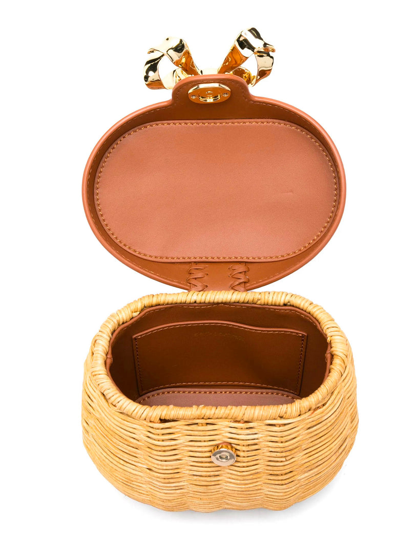 Rattan Bow Basket Bag