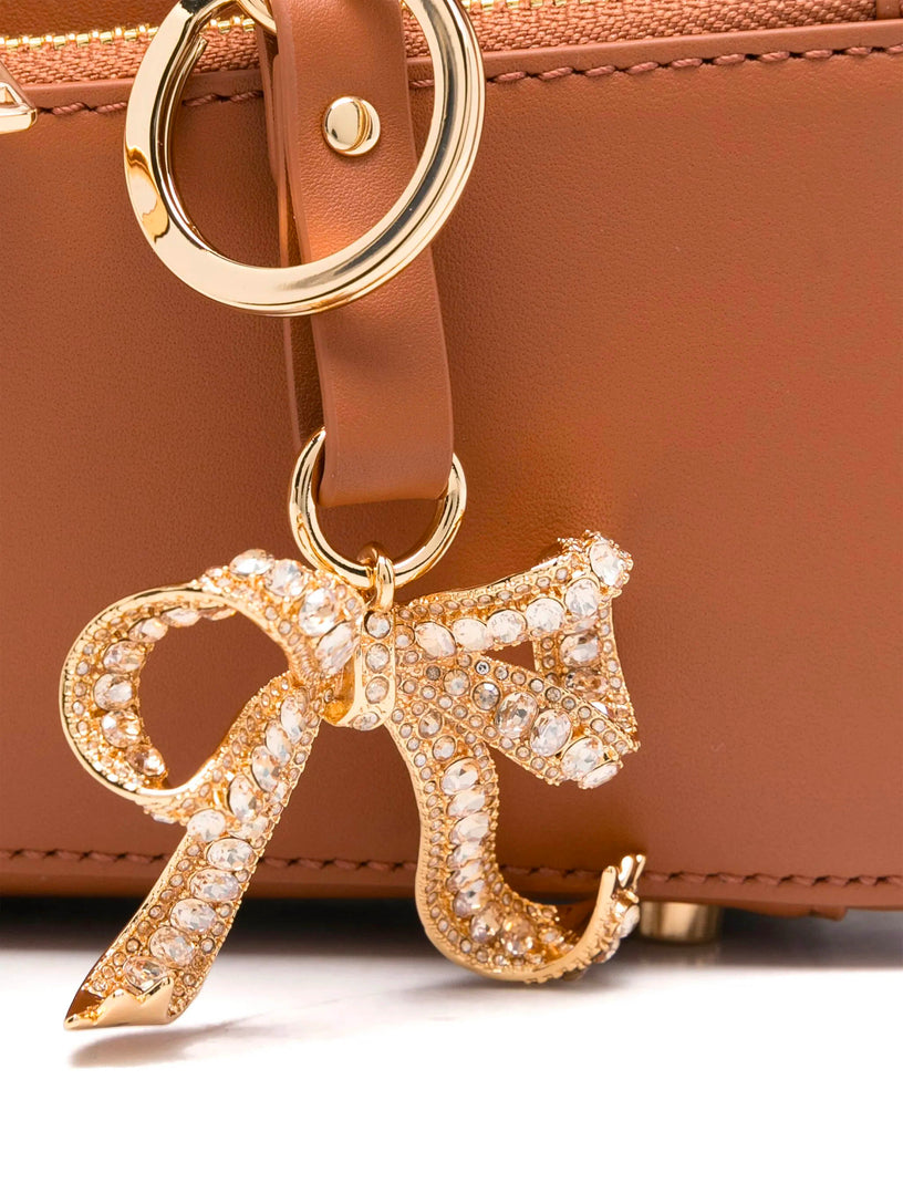 Baguette Shoulder Bag With Charm