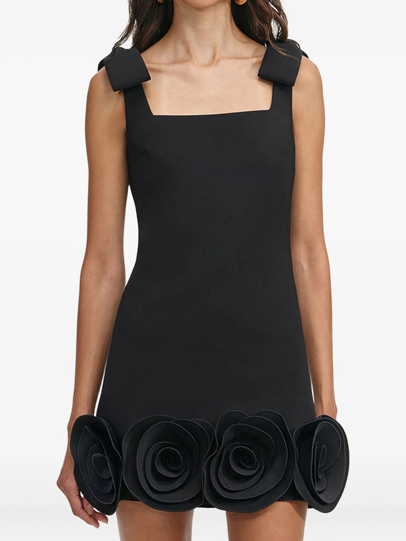 3D Flower Mini Dress