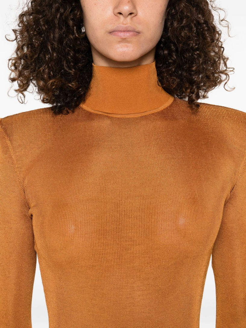 Viscose knit maxi dress