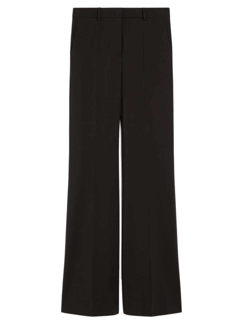 Hangar flare trousers in stretch wool