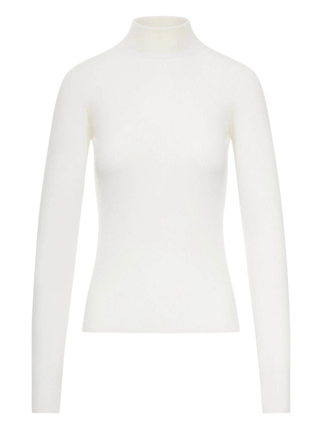 Wool turtleneck sweater