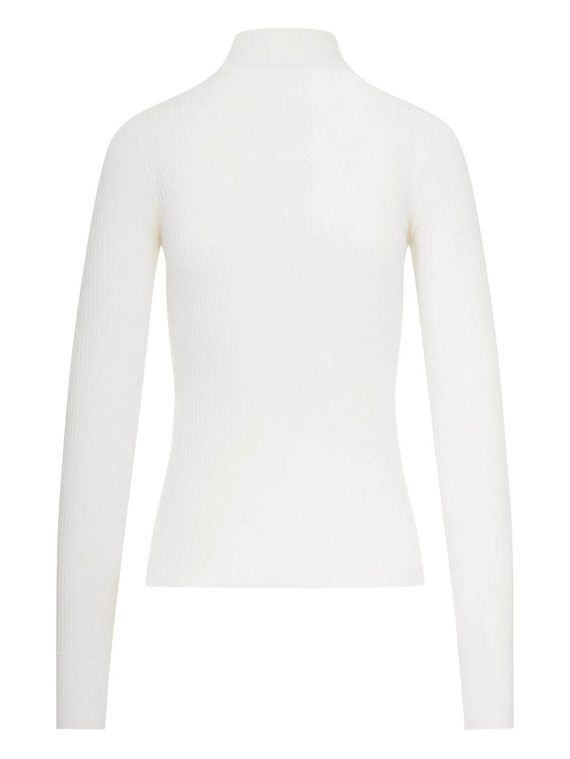 Wool turtleneck sweater