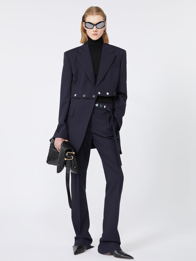 Wool turtleneck sweater