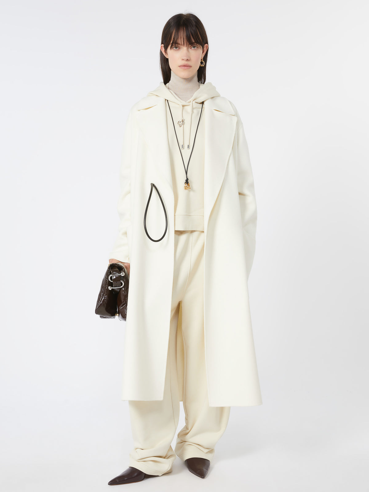 Urna Sweatshirt with Lined Hood