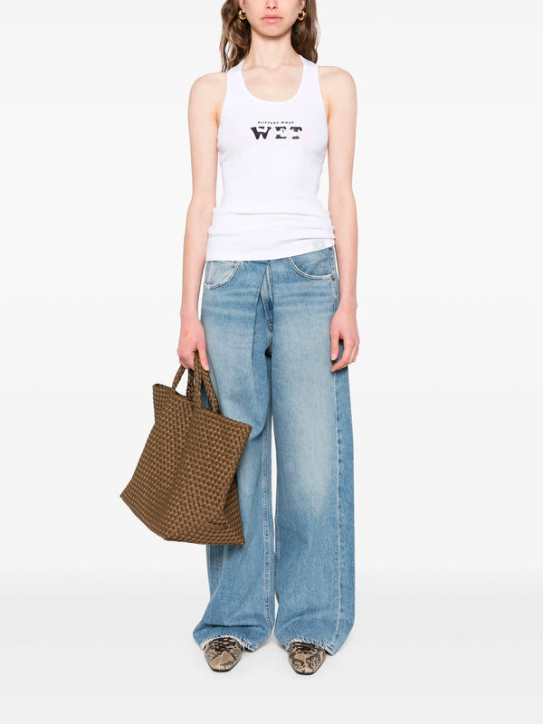 Slippery When Wet Tank Top