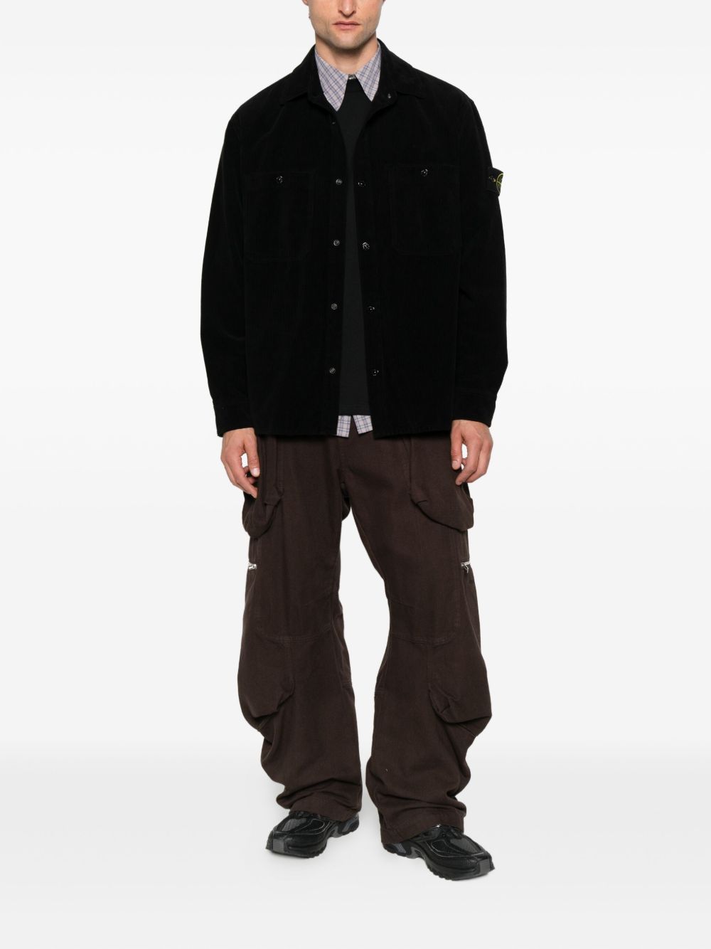 Ribbed Overshirt