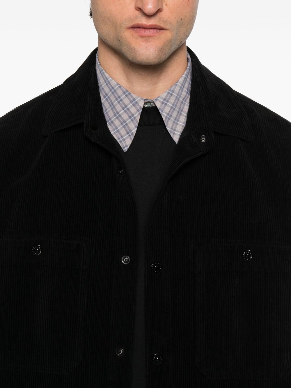 Ribbed Overshirt