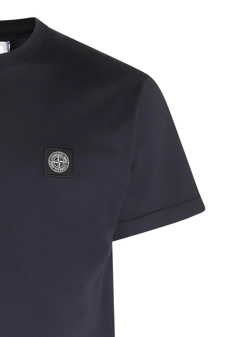 T-shirt with Compass logo patch