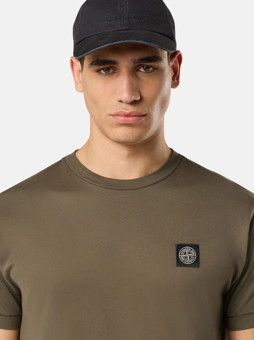 T-shirt with Compass logo patch