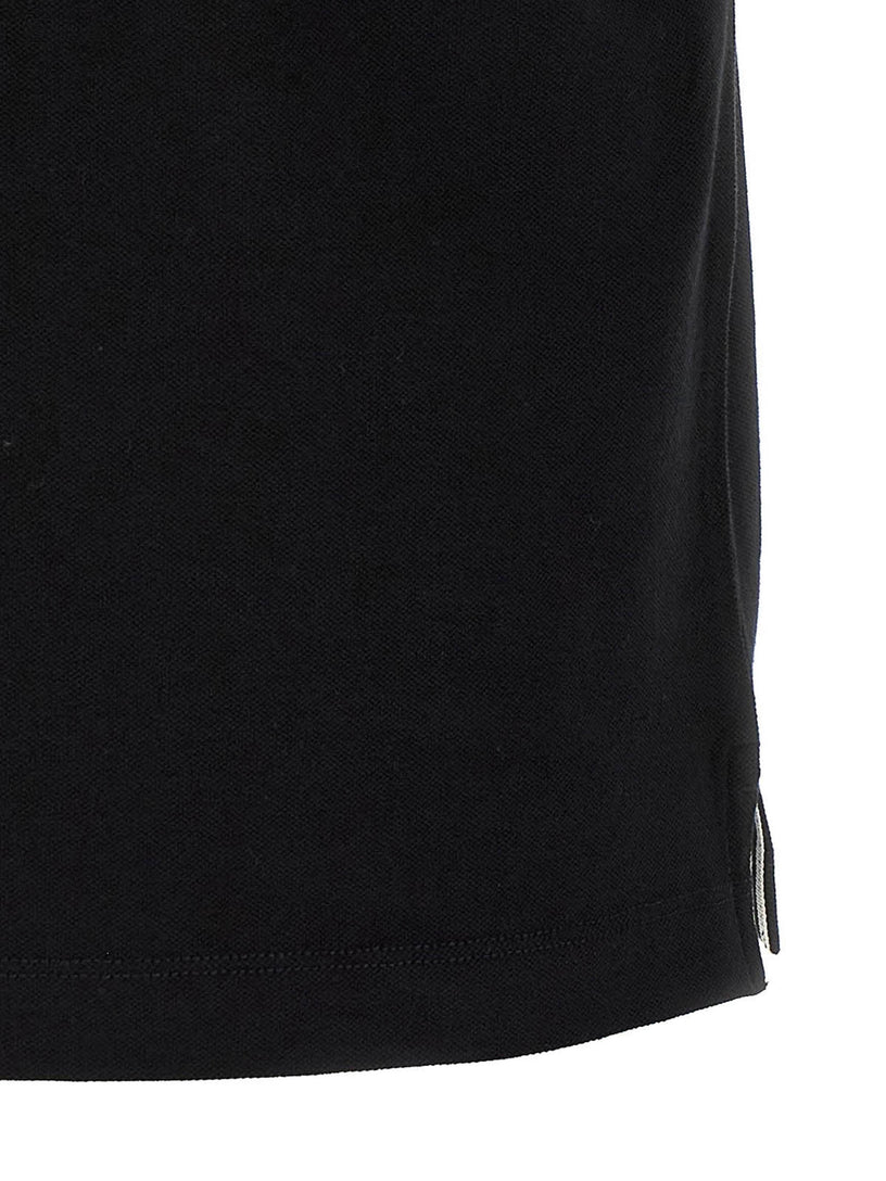 Slim fit polo shirt with Compass patch