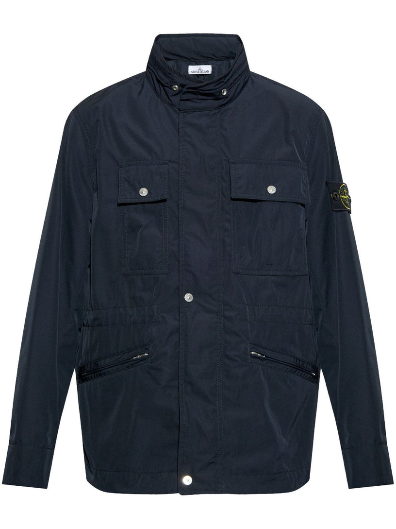 Padded micro twill jacket