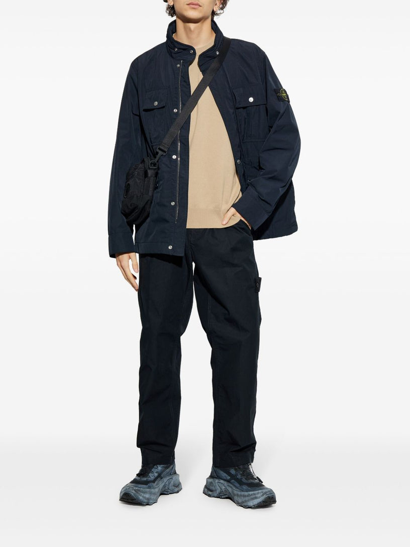Padded micro twill jacket