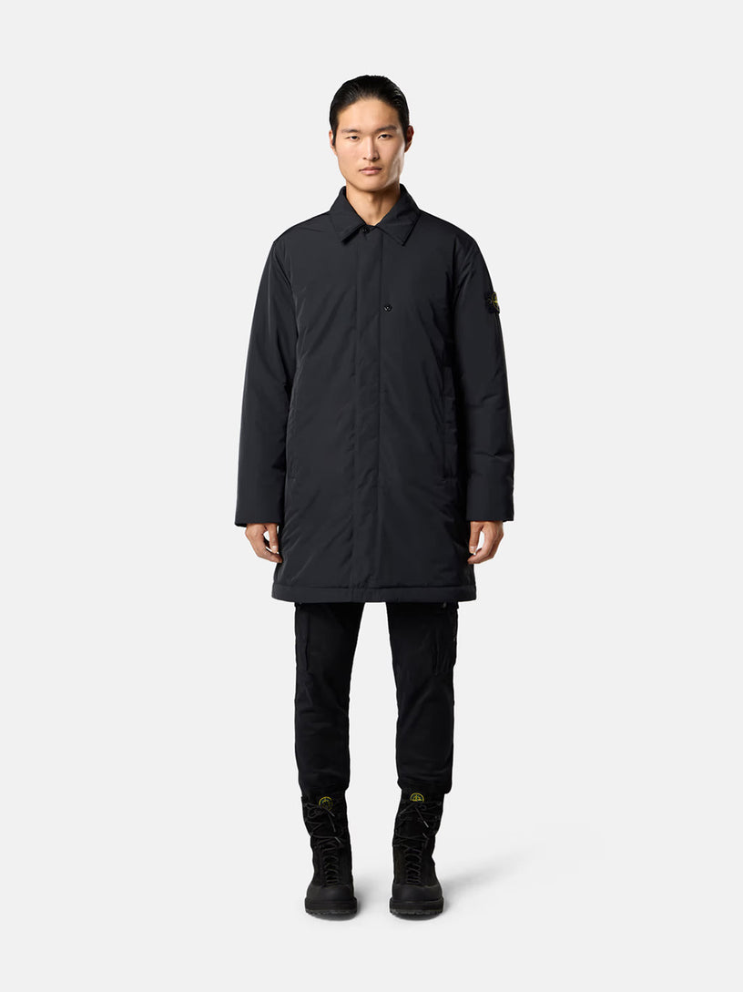 Padded micro twill jacket