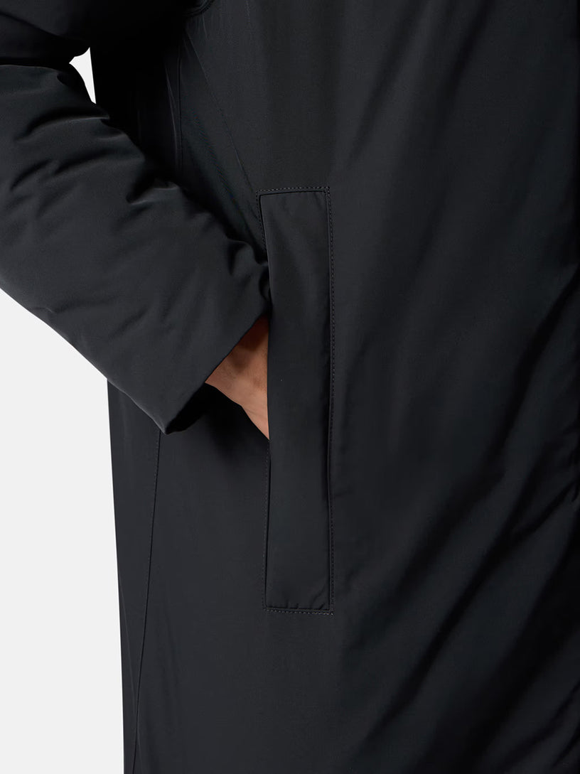 Padded micro twill jacket