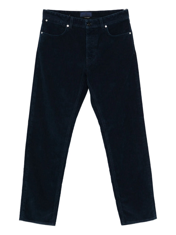 Micro corduroy- rinsed pants