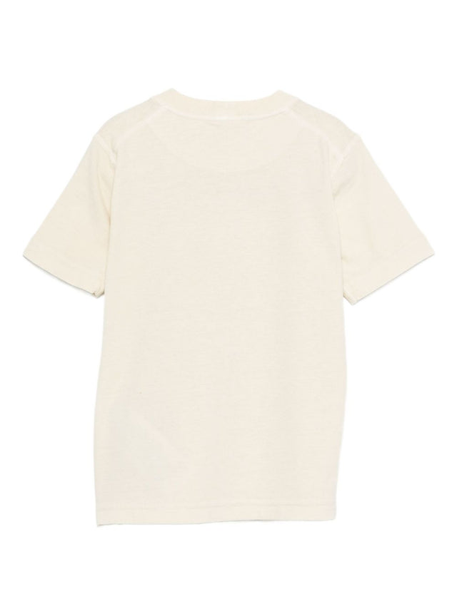 T-shirt with patch logo