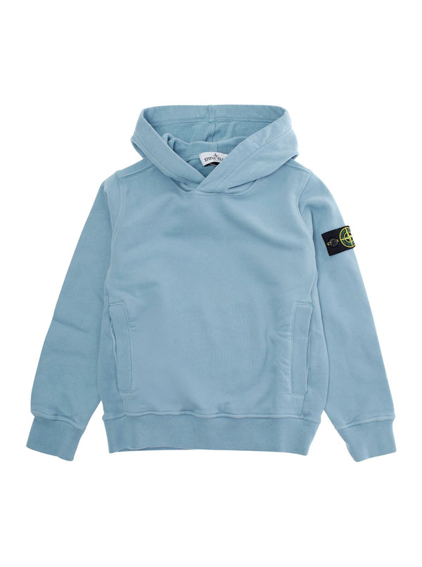 6100004 Hoodie STONE ISLAND Kids Azzurro Grifo210