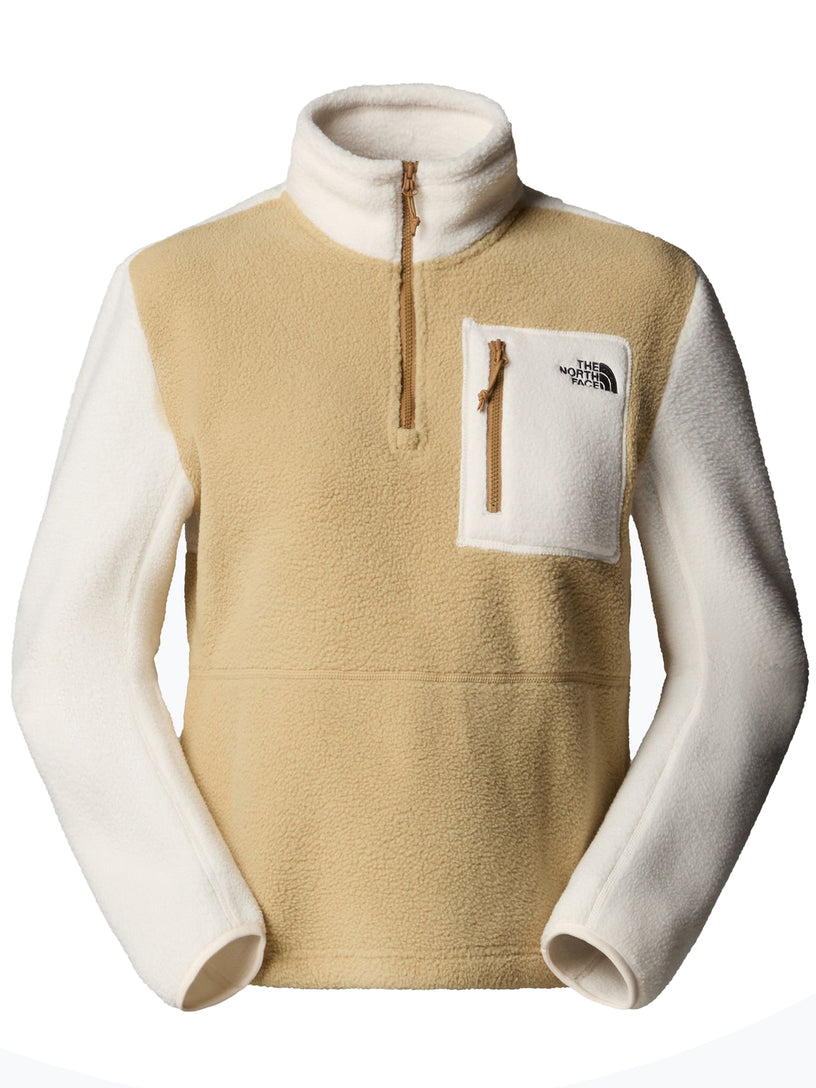 Giacca in pile Yumiori con cerniera a 1/4