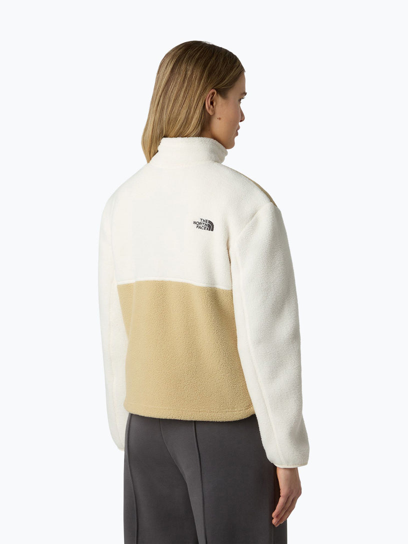 Giacca in pile Yumiori con cerniera a 1/4