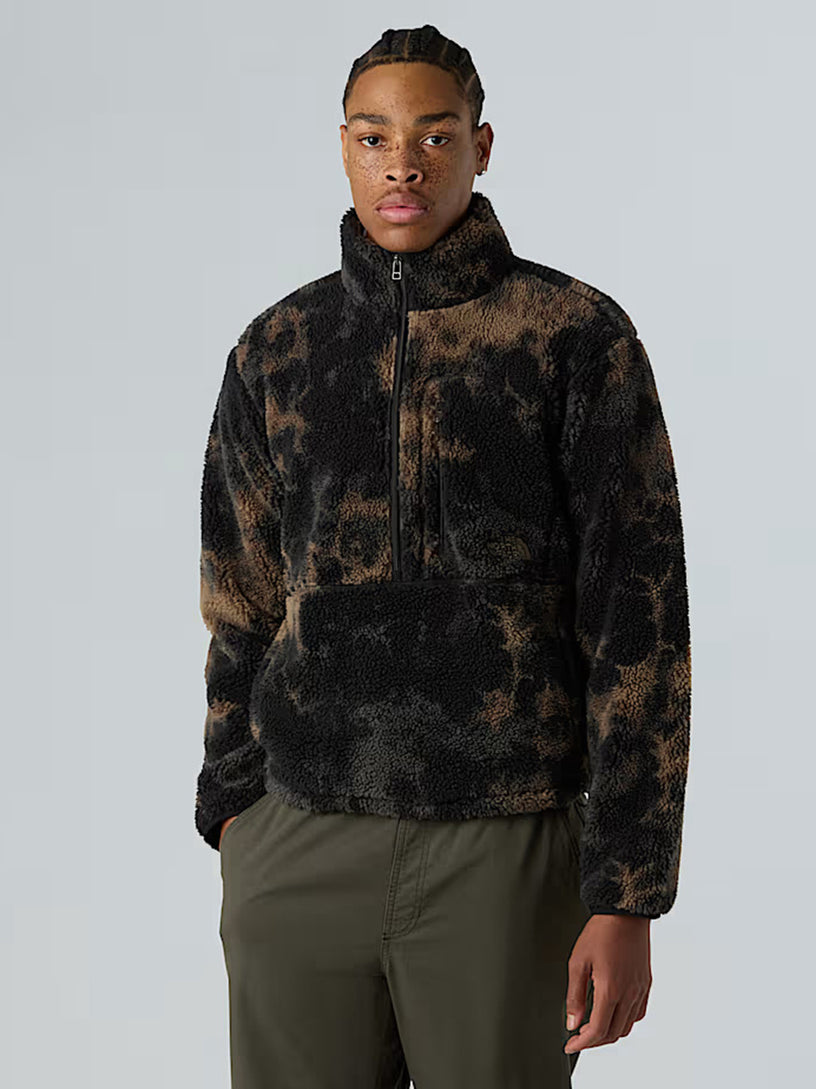 Extreme pullover fleece with print
